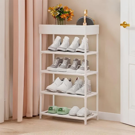 Полка-етажерка на 5 ярусів (98×38×21см), SKLM-15 / Стелаж-етажерка з полицями / Етажерка в ванну