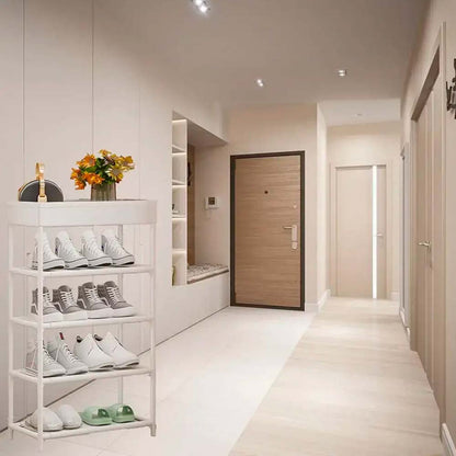 Полка-етажерка на 5 ярусів (98×38×21см), SKLM-15 / Стелаж-етажерка з полицями / Етажерка в ванну