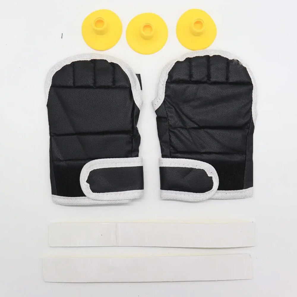 Музичний тренажер для боксу з рукавичками від USB, 32×27см / Музичний боксерський тренажер