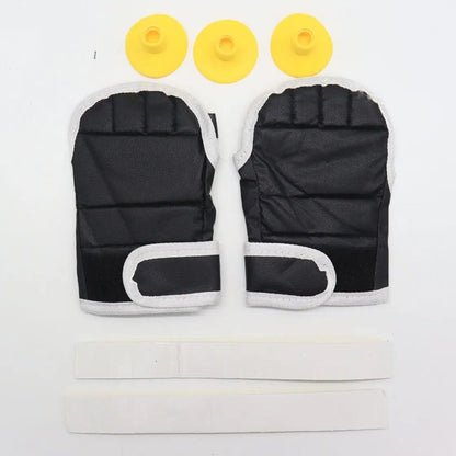 Музичний тренажер для боксу з рукавичками від USB, 32×27см / Музичний боксерський тренажер