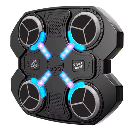 Музичний тренажер для боксу з рукавичками від USB, 32×27см / Музичний боксерський тренажер