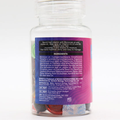 Капсули для волосся 30шт Sevich Mix / Олії для посічених кінчиків волосся / Капсули для догляду за волоссям / Олія для волосся