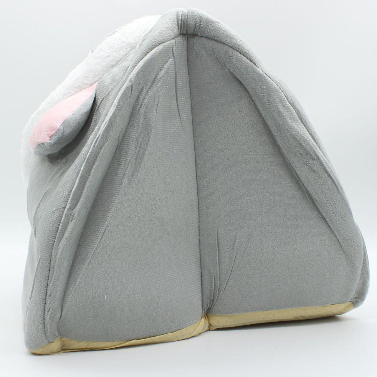 Будиночок лежанка для кота з іграшкою 40x40x32см, до 7кг / Ліжко для кота / М'яка лежанка для кота