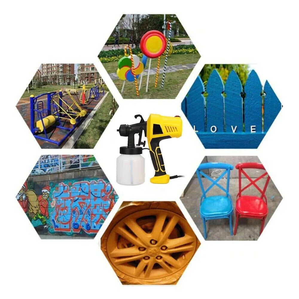 Фарбопульт електричний 800мл, 500W, Electric Paint Sprayer / Пульверизатор для фарби / Фарборозпилювач