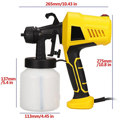 Фарбопульт електричний 800мл, 500W, Electric Paint Sprayer / Пульверизатор для фарби / Фарборозпилювач пістолет