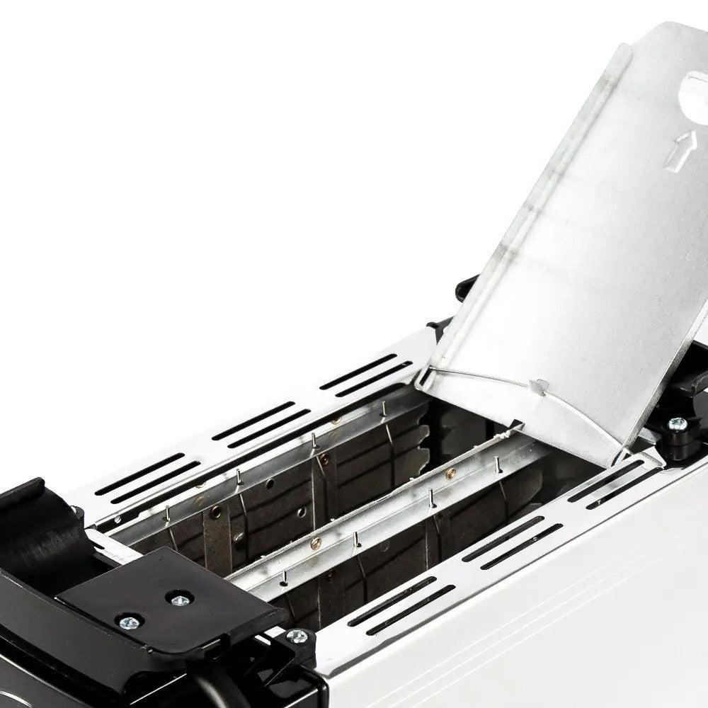 Тостер для хліба на 2 тости, 650Вт, від мережі, QLT-118B / Електричний тостер / Подвійний тостер / Тостерниця