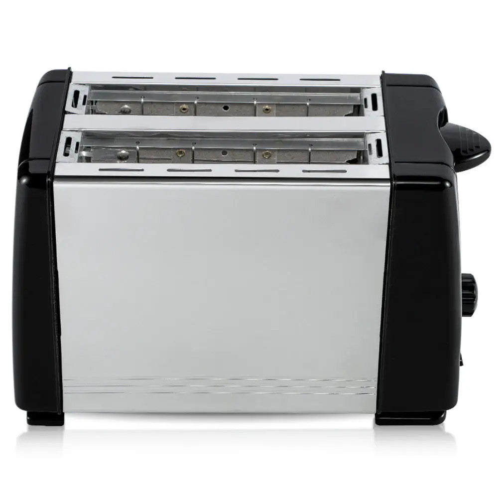 Тостер для хліба на 2 тости, 650Вт, від мережі, QLT-118B / Електричний тостер / Подвійний тостер / Тостерниця