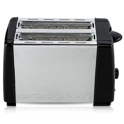 Тостер для хліба на 2 тости, 650Вт, від мережі, QLT-118B / Електричний тостер / Подвійний тостер / Тостерниця