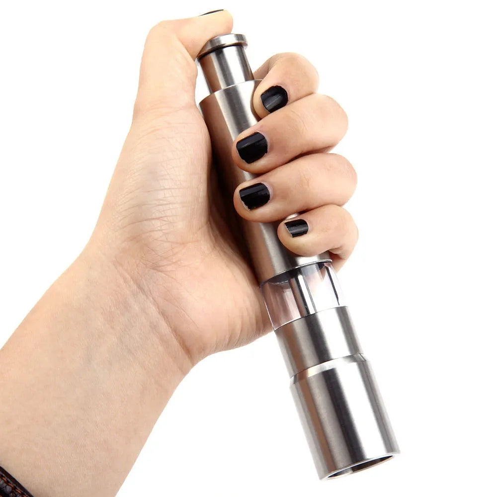 Млин для солі та перцю XL-552, з нержавіючої сталі / Подрібнювач спецій / Ручний механічний млин