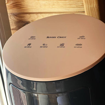 Електрична аерофритюрниця на 6л, 2400Вт / Безмасляна фритюрниця / Сенсорна мультипіч