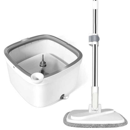 Швабра з відром для миття підлоги, з віджиманням, Mop with bucket K10 / Комплект для прибирання / Складна швабра