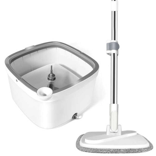 Швабра з відром для миття підлоги, з віджиманням, Mop with bucket K10 / Комплект для прибирання / Складна швабра