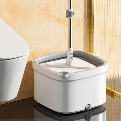 Швабра з відром для миття підлоги, з віджиманням, Mop with bucket K10 / Комплект для прибирання / Складна швабра