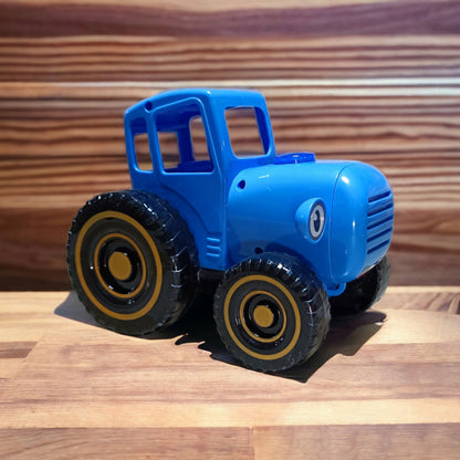 Дитячий музичний трактор "Синій велетень" (15 мелодій та звуків, на батарейках) / Інтерактивна іграшка, що розвиває