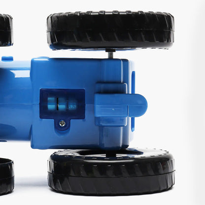 Дитячий музичний трактор "Синій велетень" (15 мелодій та звуків, на батарейках) / Інтерактивна іграшка, що розвиває