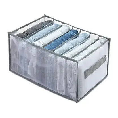 Комплект органайзерів для білизни 4шт / Органайзери для зберігання одягу / Набір органайзерів у шафу