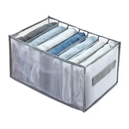 Комплект органайзерів для білизни 4шт / Органайзери для зберігання одягу / Набір органайзерів у шафу
