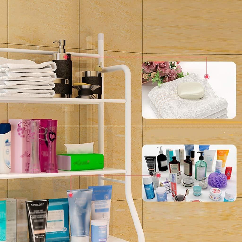 Полиця стелаж над пральною машинкою до 20 кг, LAUNDRY RACK TW-106, Білий / Органайзер для підлоги для ванної