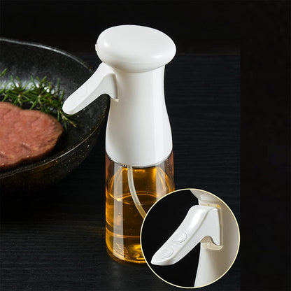 Розпилювач для олії 200 мл, MAG-595, Білий / Дозатор для оливкової олії та оцту / Cпрей для олії