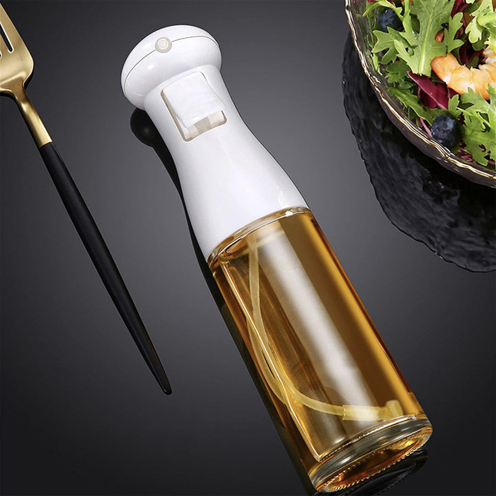 Розпилювач для олії 200 мл, MAG-595, Білий / Дозатор для оливкової олії та оцту / Cпрей для олії
