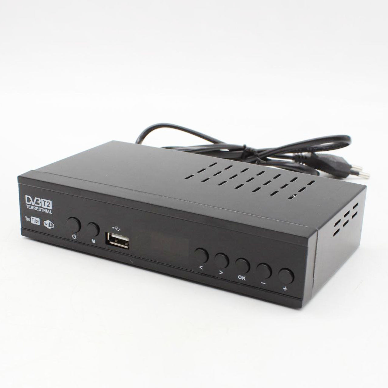 Цифрова ТВ-приставка з Wi-Fi, HDMI, USB, Megogo M8 / Цифровий ресивер Т2 для телевізора