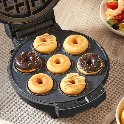 Мультипекар Sokany SK-08105, 5 функцій, 600Вт / Електропіч для бельгійських вафель та інших страв