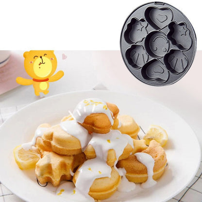 Мультипекар Sokany SK-08105, 5 функцій, 600Вт / Електропіч для бельгійських вафель та інших страв