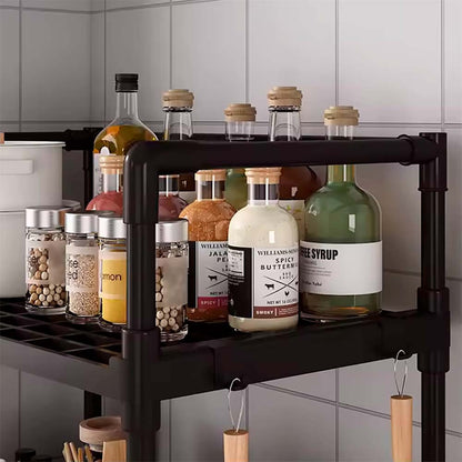 Двоярусна підставка для НВЧ (73×50,5×27см) / Кухонна полиця для НВЧ