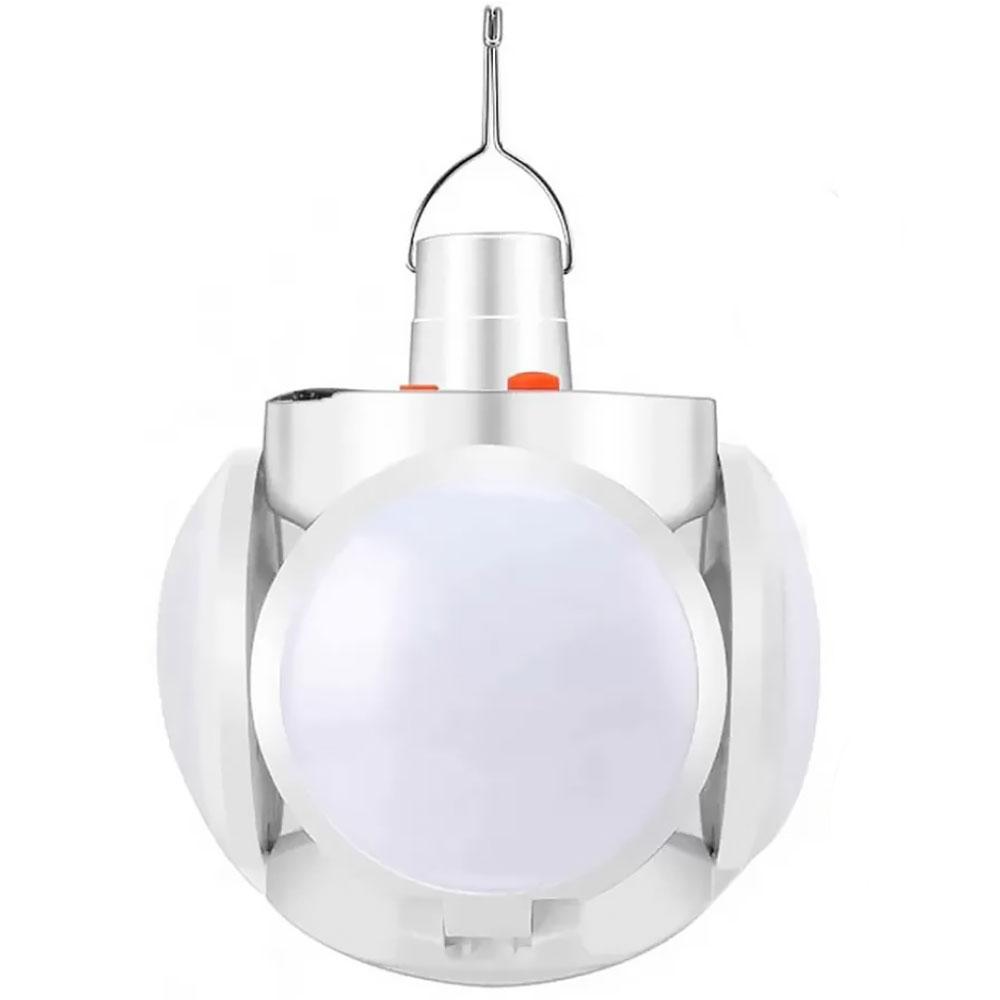 Універсальний кемпінговий ліхтар-лампа BL 2029-01, 13х12см / Акумуляторний ліхтар на сонячній батареї