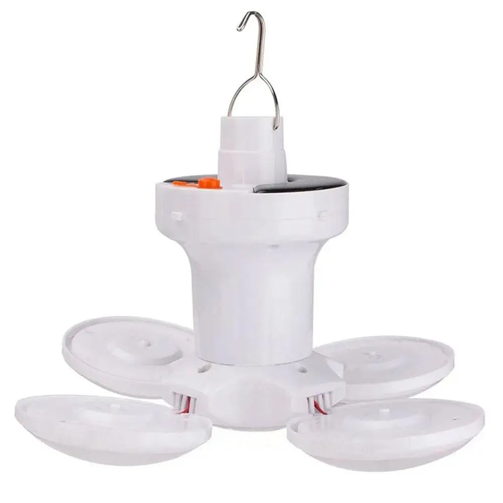 Універсальний кемпінговий ліхтар-лампа BL 2029-01, 13х12см / Акумуляторний ліхтар на сонячній батареї