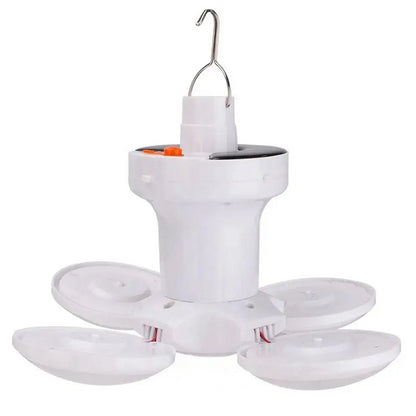 Універсальний кемпінговий ліхтар-лампа BL 2029-01, 13х12см / Акумуляторний ліхтар на сонячній батареї