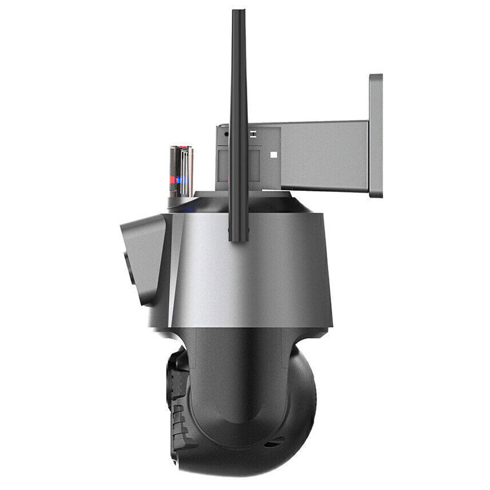 Вулична охоронна WIFI камера відеоспостереження 6MP, Dual Lens / Поворотна камера спостереження із сиреною