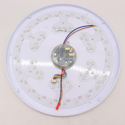 Світильник стельовий 60W, 38см RGB Lamp з Bluetooth колонкою / Кругла LED люстра з пультом керування