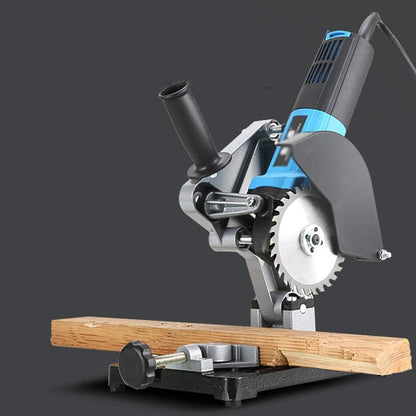 Стійка для болгарки 115-125мм, TZ-6103, Чорний / Підставка для кутової шліфувальної машини / Утримувач для КШМ