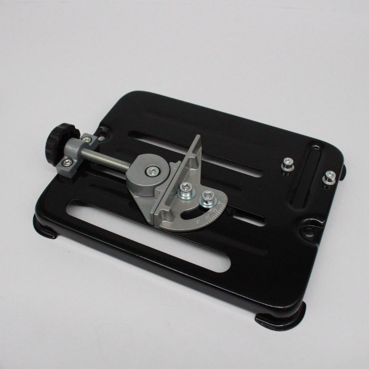 Стійка для болгарки 115-125мм, TZ-6103, Чорний / Підставка для кутової шліфувальної машини / Утримувач для КШМ