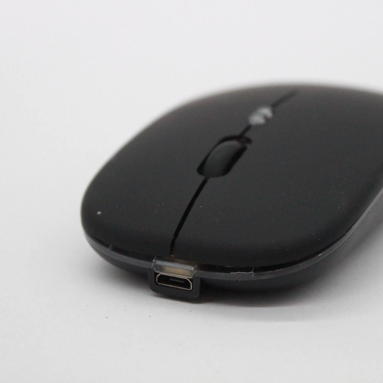 Бездротова миша з RGB підсвічуванням, Bluetooth, 1600DPI / Акумуляторна безшумна миша для ПК