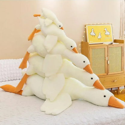 М'яка плюшева іграшка подушка (50-160см) Качка, 160 см / Дитяча іграшка антистрес обіймашка