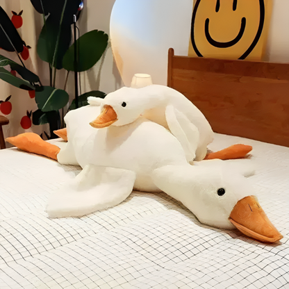 М'яка плюшева іграшка подушка (50-160см) Качка, 160 см / Дитяча іграшка антистрес обіймашка