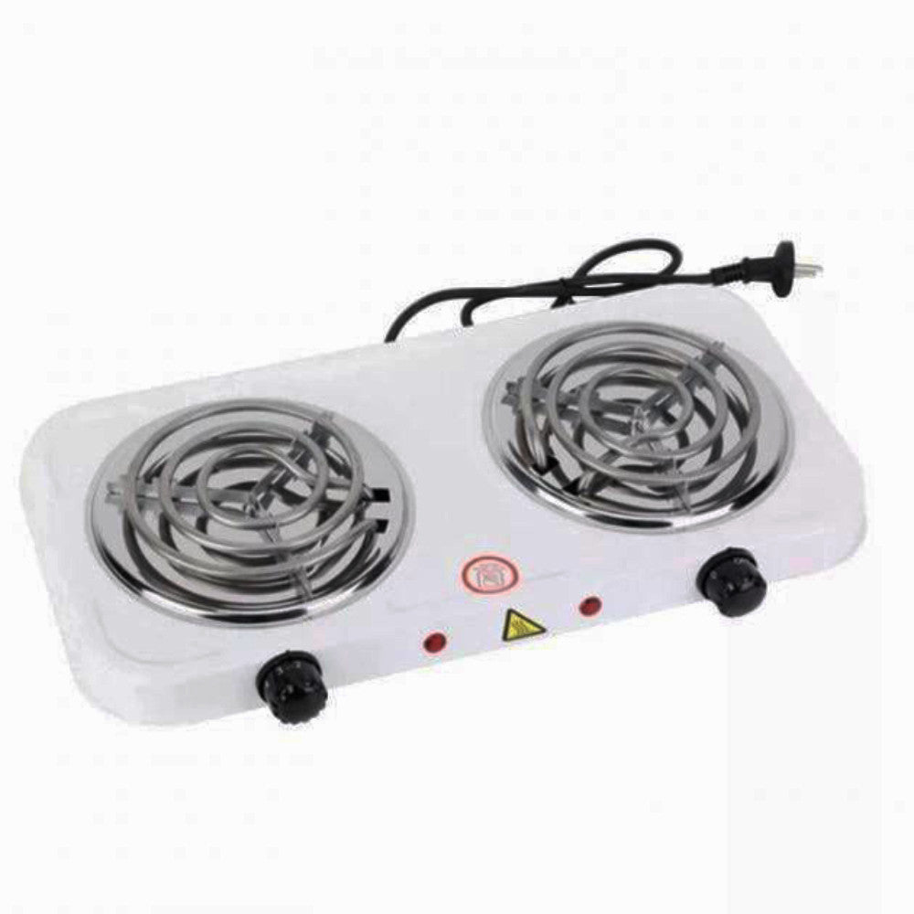 Плита електрична настільна 2000Вт, JX-2020B, на 2 конфорки / Електрична спіральна плита з 5 режимами