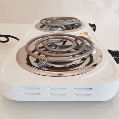 Плита електрична настільна 2000Вт, JX-2020B, на 2 конфорки / Електрична спіральна плита з 5 режимами