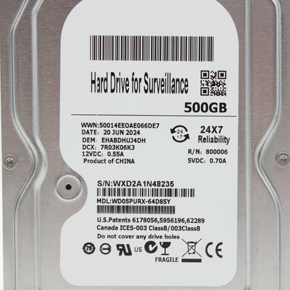 Жорсткий диск 500 Гб HDD / Жорсткий диск для ПК/ноутбука