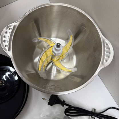 Кухонний комбайн 10в1 з 2 чашами, 1800Вт, 3,8л, HM8849 / Кухонний блендер / Чоппер / Кухонний подрібнювач