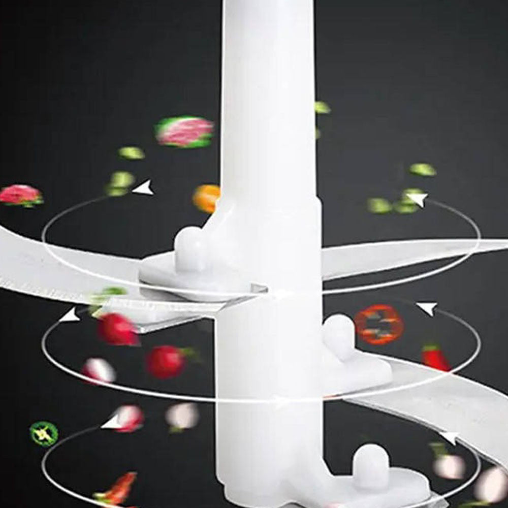 Кухонний комбайн 10в1 з 2 чашами, 1800Вт, 3,8л, HM8849 / Кухонний блендер / Чоппер / Кухонний подрібнювач