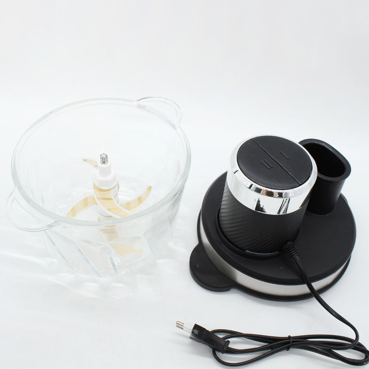 Кухонний комбайн 10в1 з 2 чашами, 1800Вт, 3,8л, HM8849 / Кухонний блендер / Чоппер / Кухонний подрібнювач