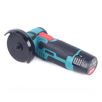 Акумуляторна болгарка 12V у валізі, 2 акумулятори, W-153-7 / Електроболгарка / Міні болгарка