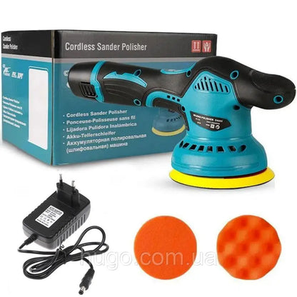 Акумуляторна полірувальна машинка POLISHING MACHINE LY-329, 12V / Бездротова полірувальна машина