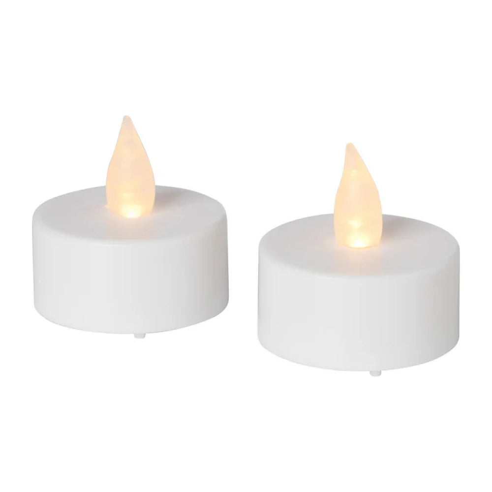 Набір декоративних свічок на батарейках, 24 шт / Світлодіодні святкові свічки / Набір свічок