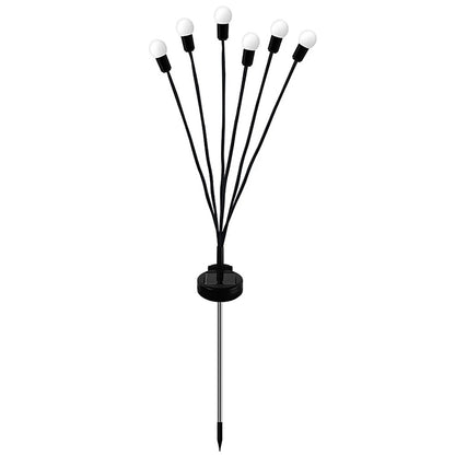 Ліхтар садовий на сонячній батареї 70см, Тепле світло / Декоративний світильник вуличний