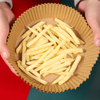 100шт Пергаментні форми для аерогрилю, 20,5х16х4,5см / Паперові форми для мультипечі / Форми для випічки