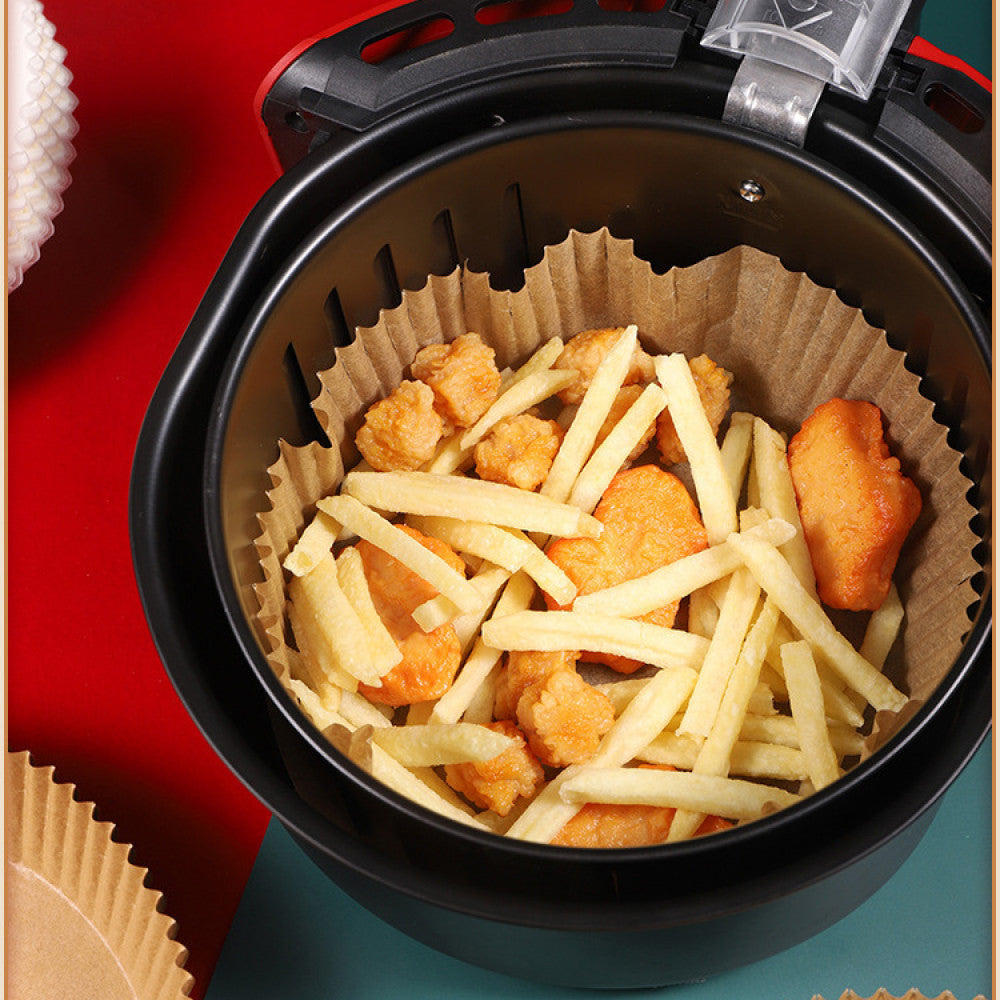 100шт Пергаментні форми для аерогрилю, 20,5х16х4,5см / Паперові форми для мультипечі / Форми для випічки